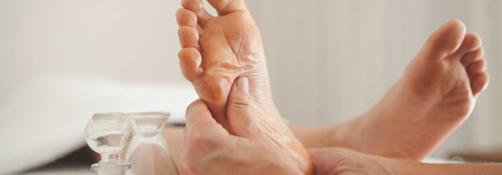 Reflexologia e bem-estar